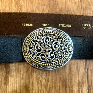 Fossil Leather Belt